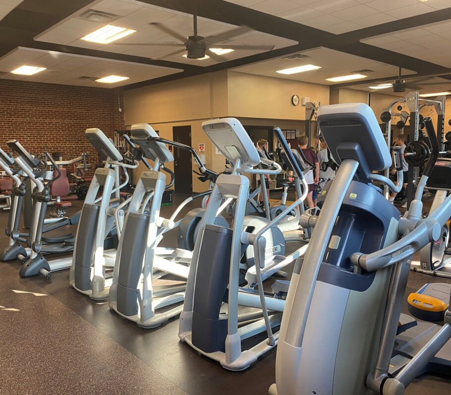 Image of Cashton Sports Fitness Center, showing equipment.